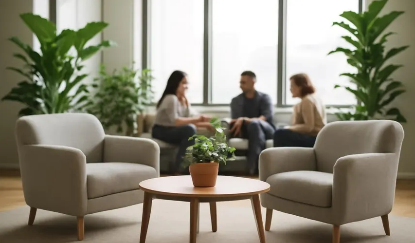 salle de pause aménagement intérieur apaisant aménager espace de travail